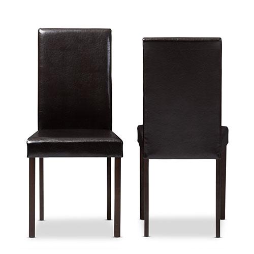 Baxton Studio Andrew Dining Chair - Set of 4 alternate view