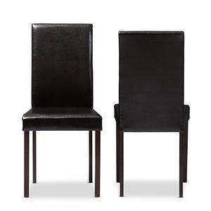 Baxton Studio Andrew Dining Chair - Set of 4 alternate view
