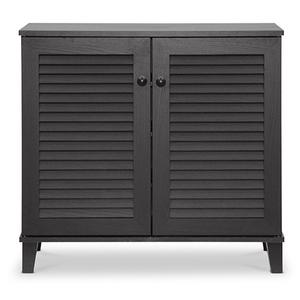 Baxton Studio Coolidge Shoe Storage Cabinet alternate view