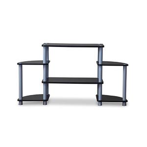 Baxton Studio Orbit TV Stand Triple Tier alternate view