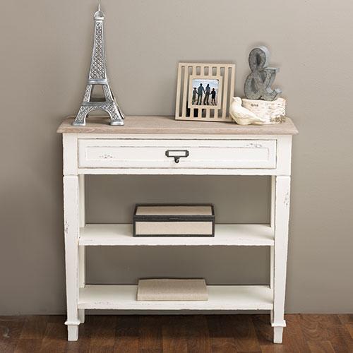 Baxton Studio Dauphine Traditional French Accent End Table