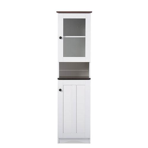 Baxton Studio Lauren Buffet & Hutch Kitchen Cabinet alternate view