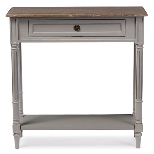 Baxton Studio Edouard French Provincial Console Table