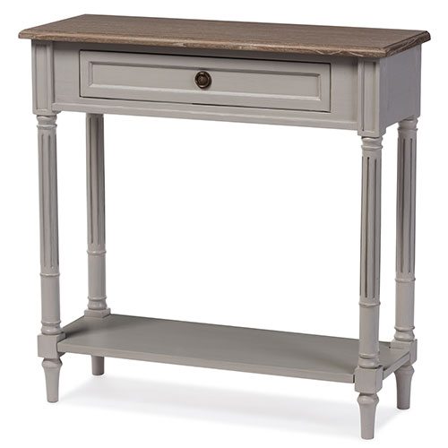 Baxton Studio Edouard French Provincial Console Table