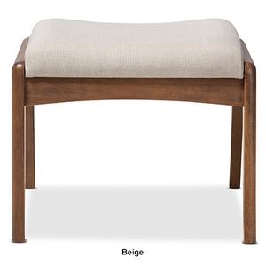Baxton Studio Roxy Upholstered Ottoman alternate view
