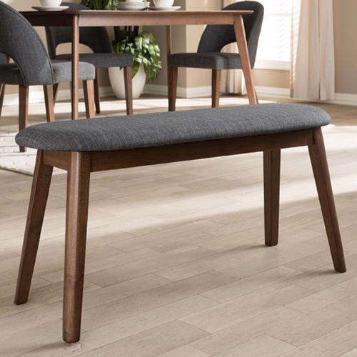 Baxton Studio Easton Wood Bench