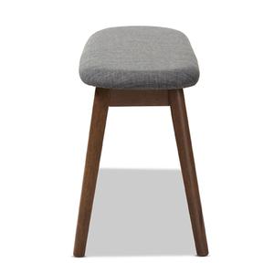 Baxton Studio Easton Wood Bench alternate view