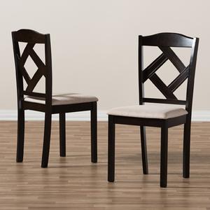 Baxton Studio Ruth Dining Chairs - Set of 2 alternate view