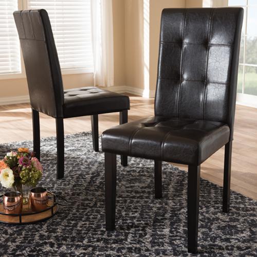 Baxton Studio Avery Dining Chairs - Set of 2
