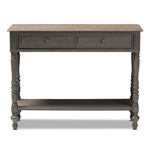 Baxton Studio Noemie 2 Drawer Console Table alternate view