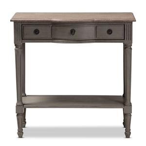 Baxton Studio Noelle 1 Drawer Wood Console Table alternate view