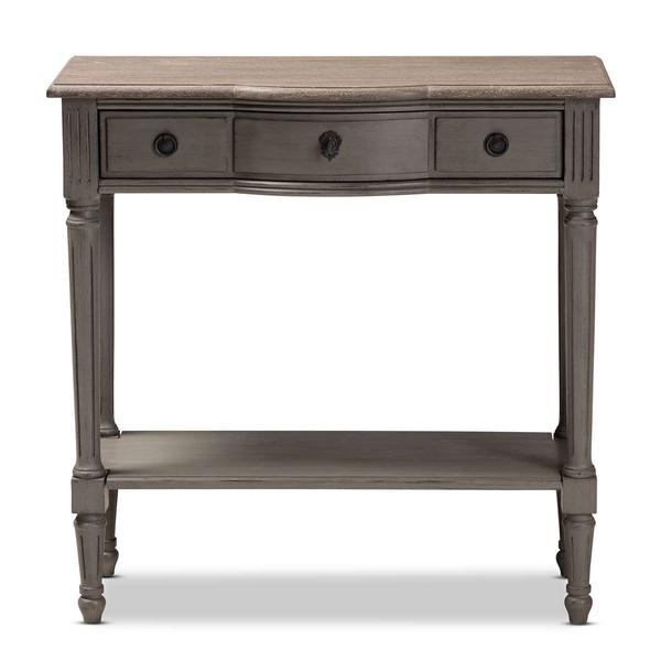 Baxton Studio Noelle 1 Drawer Wood Console Table alternate view