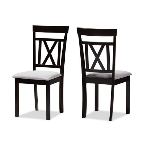 Baxton Studio Rosie Dining Chairs - Set of 2 alternate view