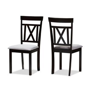 Baxton Studio Rosie Dining Chairs - Set of 2 alternate view