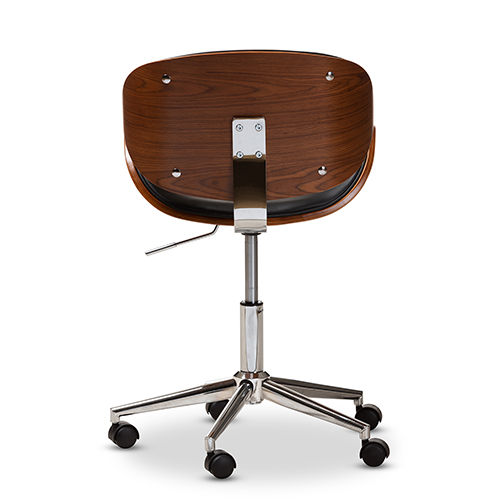 Baxton Studio Ambrosio Adjustable Swivel Office Chair