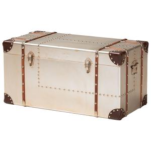 Baxton Studio Bechet Collection French Storage Trunk alternate view