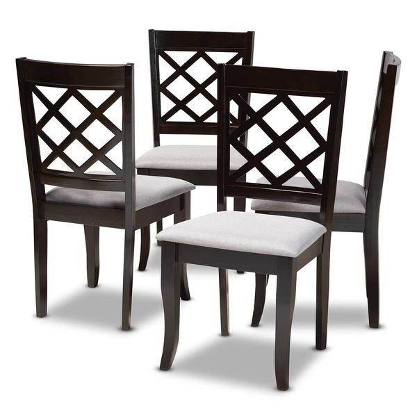Baxton Studio Verner Wooden Dining Chair - Set of 2 alternate view