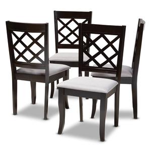 Baxton Studio Verner Wooden Dining Chair - Set of 2 alternate view