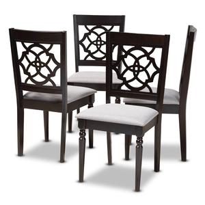 Baxton Studio Renaud Wooden Dining Chair - Set of 4 alternate view