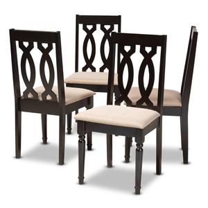 Baxton Studio Cherese Wooden Dining Chair - Set of 4 alternate view