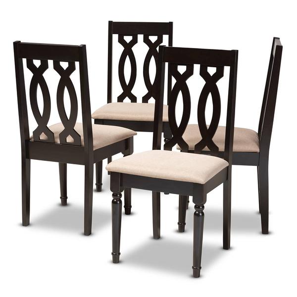 Baxton Studio Cherese Wooden Dining Chair - Set of 4 alternate view