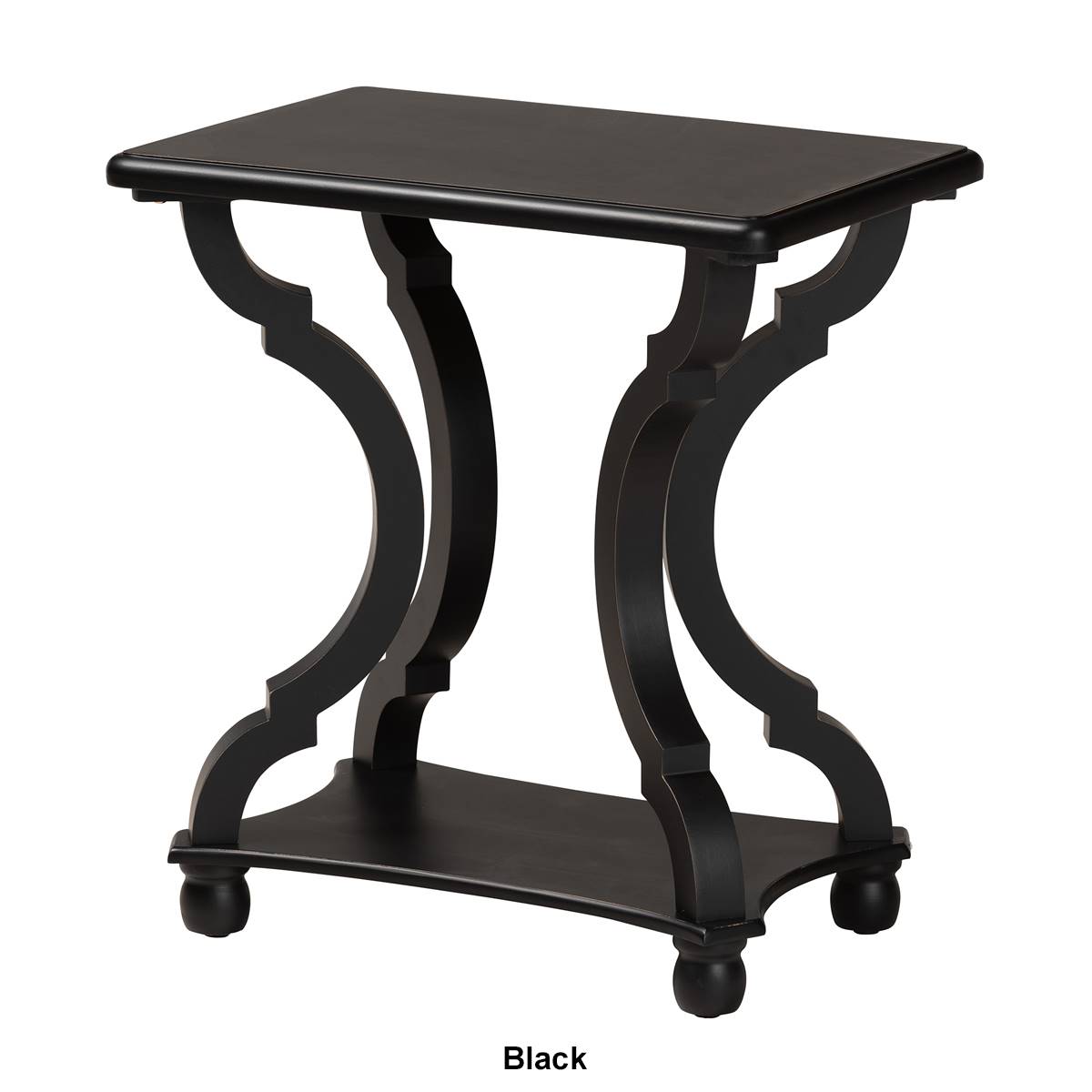 Baxton Studio Cianna Traditional Wood End Table