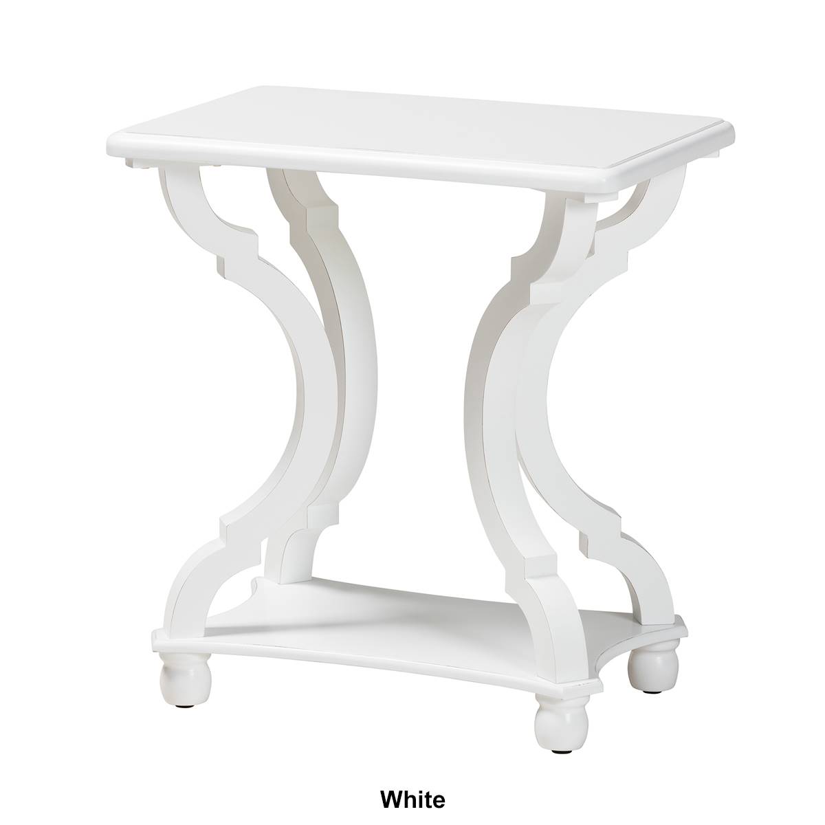 Baxton Studio Cianna Traditional Wood End Table