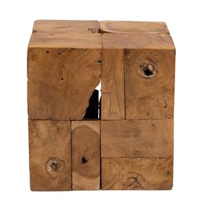 Baxton Studio Eldora Rustic Brown Teak Root End Table alternate view