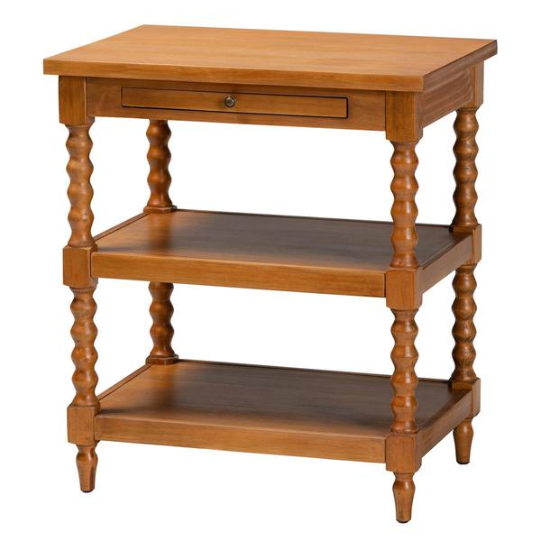 Baxton Studio Imogene Retro-Modern Wood End Table