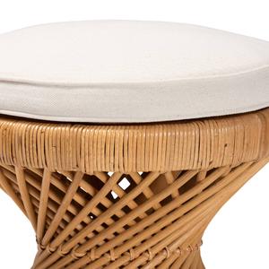bali & pari Borneo Bohemian Rattan Footstool alternate view
