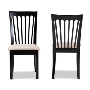 Baxton Studio Minette 2pc. Wood Dining Chair Set alternate view
