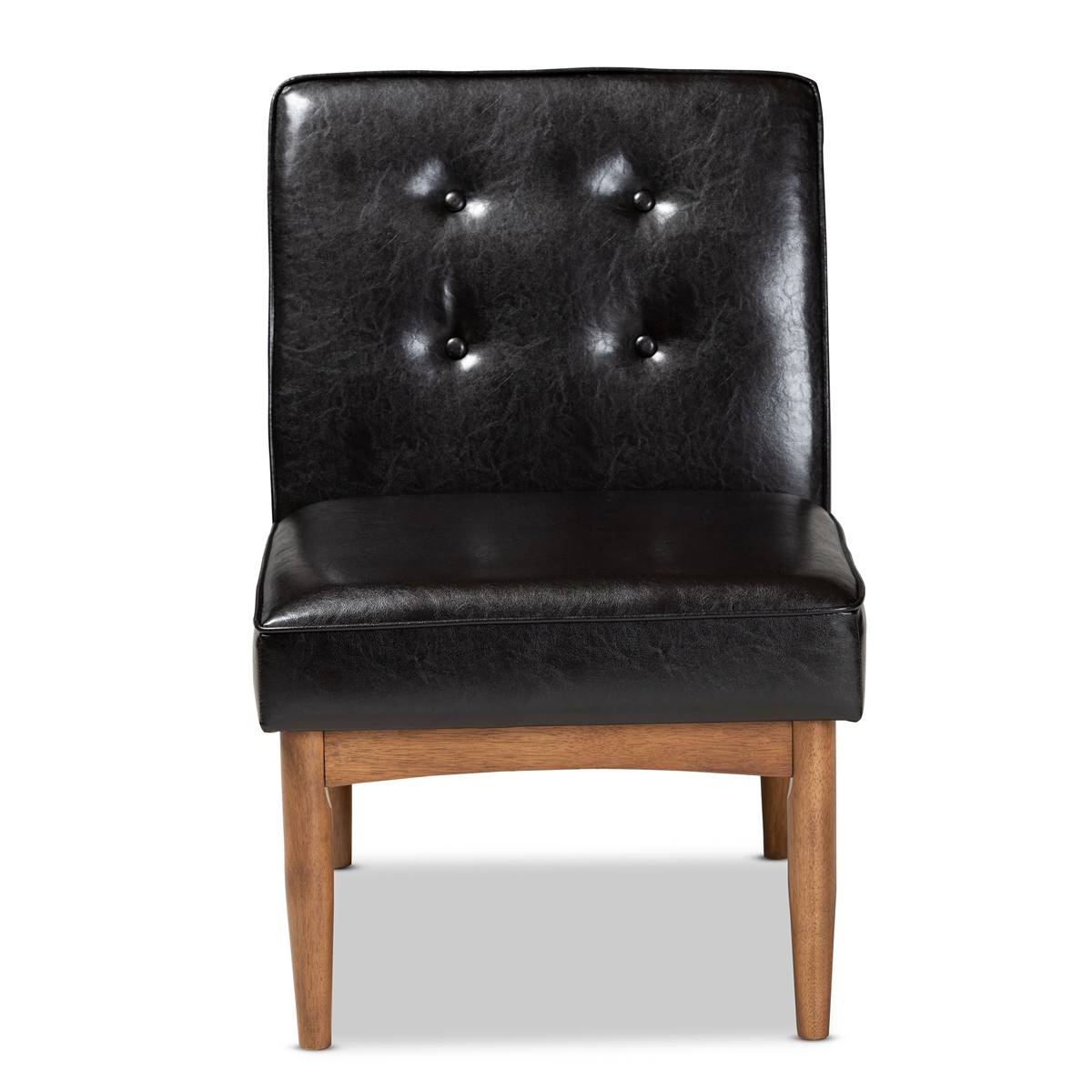 Baxton Studio Arvid Faux Leather Dining Chair