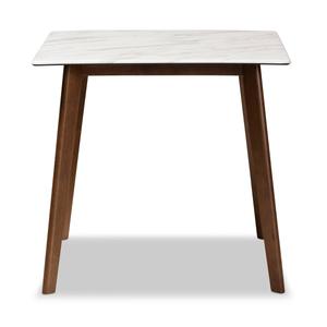 Baxton Studio Kaylee Walnut Brown Finished Wood Dining Table alternate view