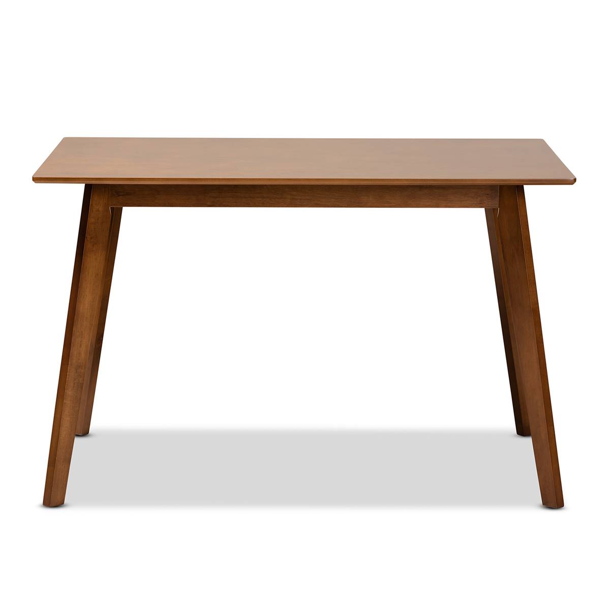 Baxton Studio Maila Walnut Brown Finished Wood Dining Table