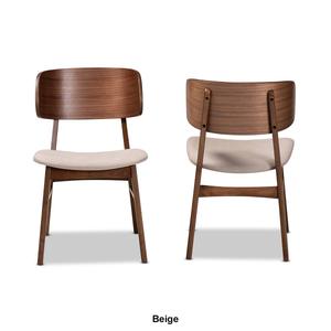 Baxton Studio Alston Mid-Century Wood 2pc. Dining Chair Set alternate view