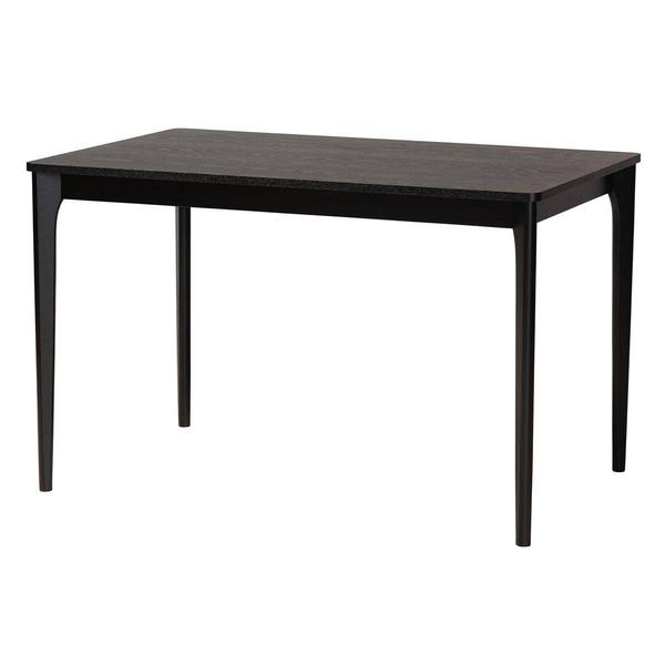 Baxton Studio Sherwin Mid-Century Modern Wood Dining Table