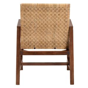 bali & pari Lovina Bohemian Light Honey Rattan Arm Chair alternate view