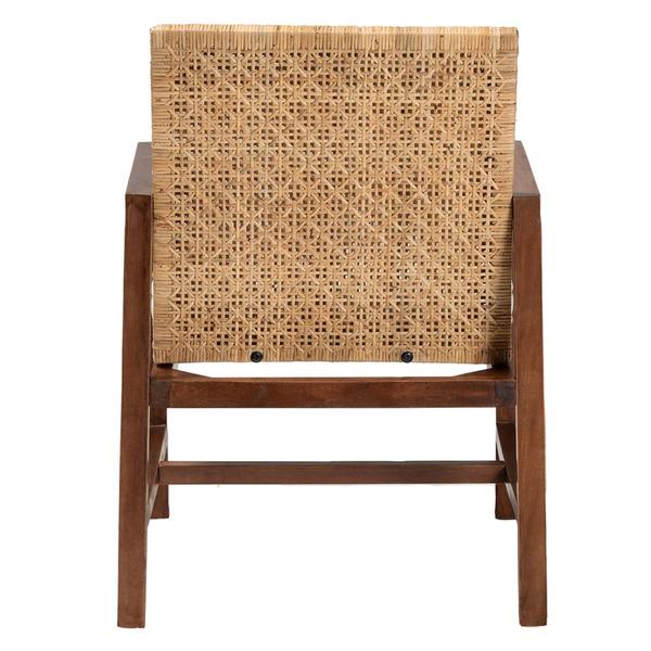 bali & pari Lovina Bohemian Light Honey Rattan Arm Chair alternate view