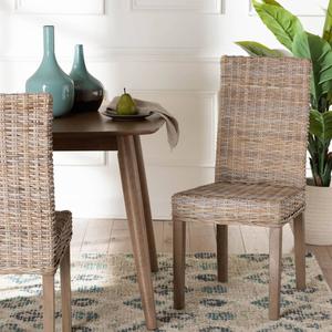 bali & pari Nevina Bohemian Kubu Rattan Dining Chair alternate view