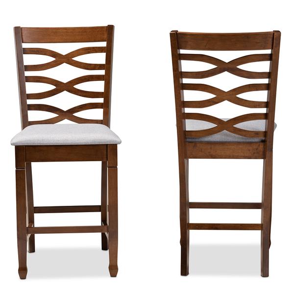 Baxton Studio Lanier 2pc. Counter Height Pub Chair Set alternate view