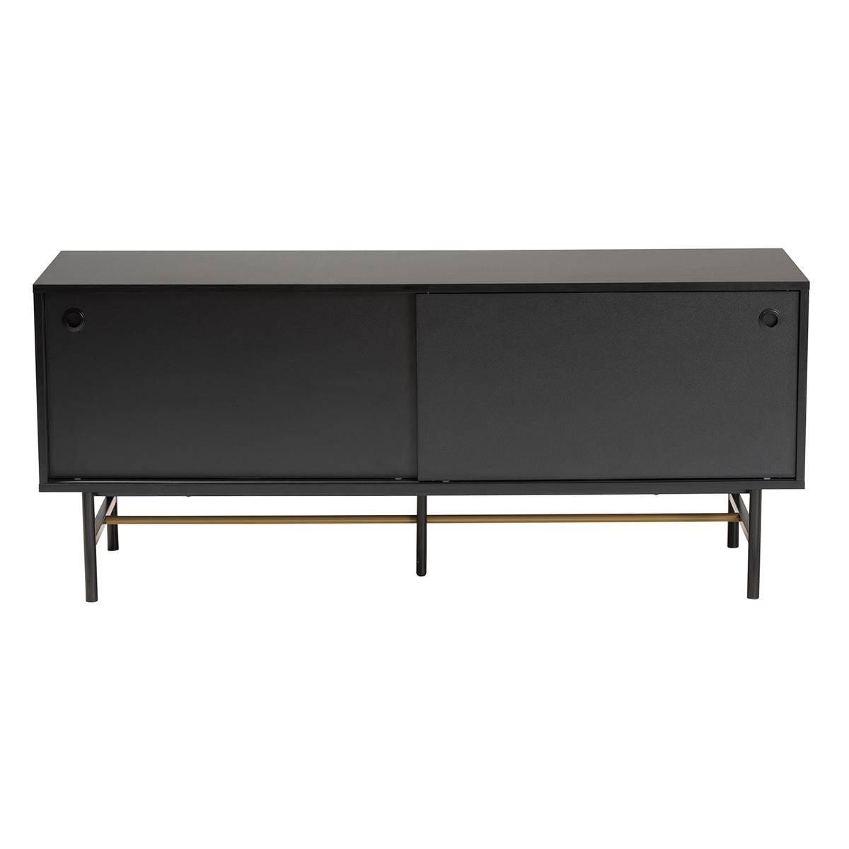 Baxton Studio Truett Modern Dark Brown Wood TV Stand