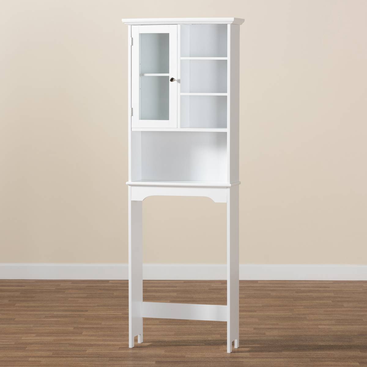 Baxton Studio Campbell Over The Toilet Bathroom Storage Cabinet