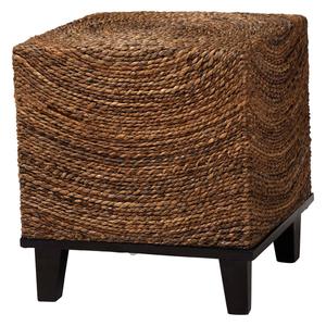 bali & pari Verino Bohemian Natural Seagrass End Table