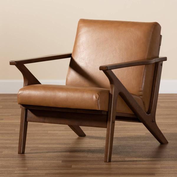 Baxton Studio Bianca Modern Walnut Brown Furniture Bundle