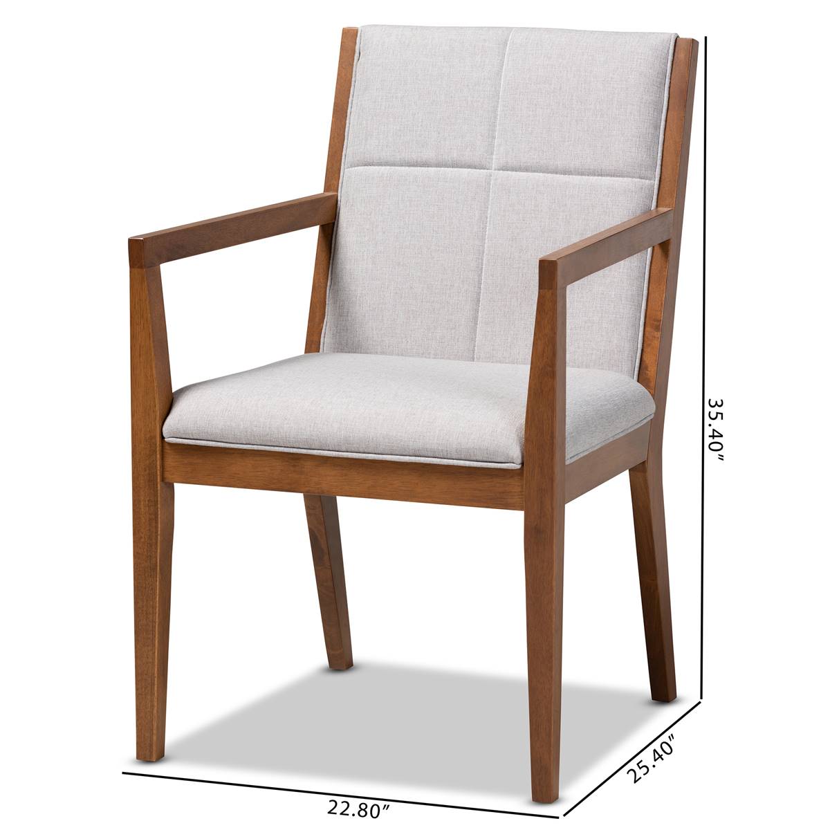 Baxton Studio Theresa Accent Chair Set