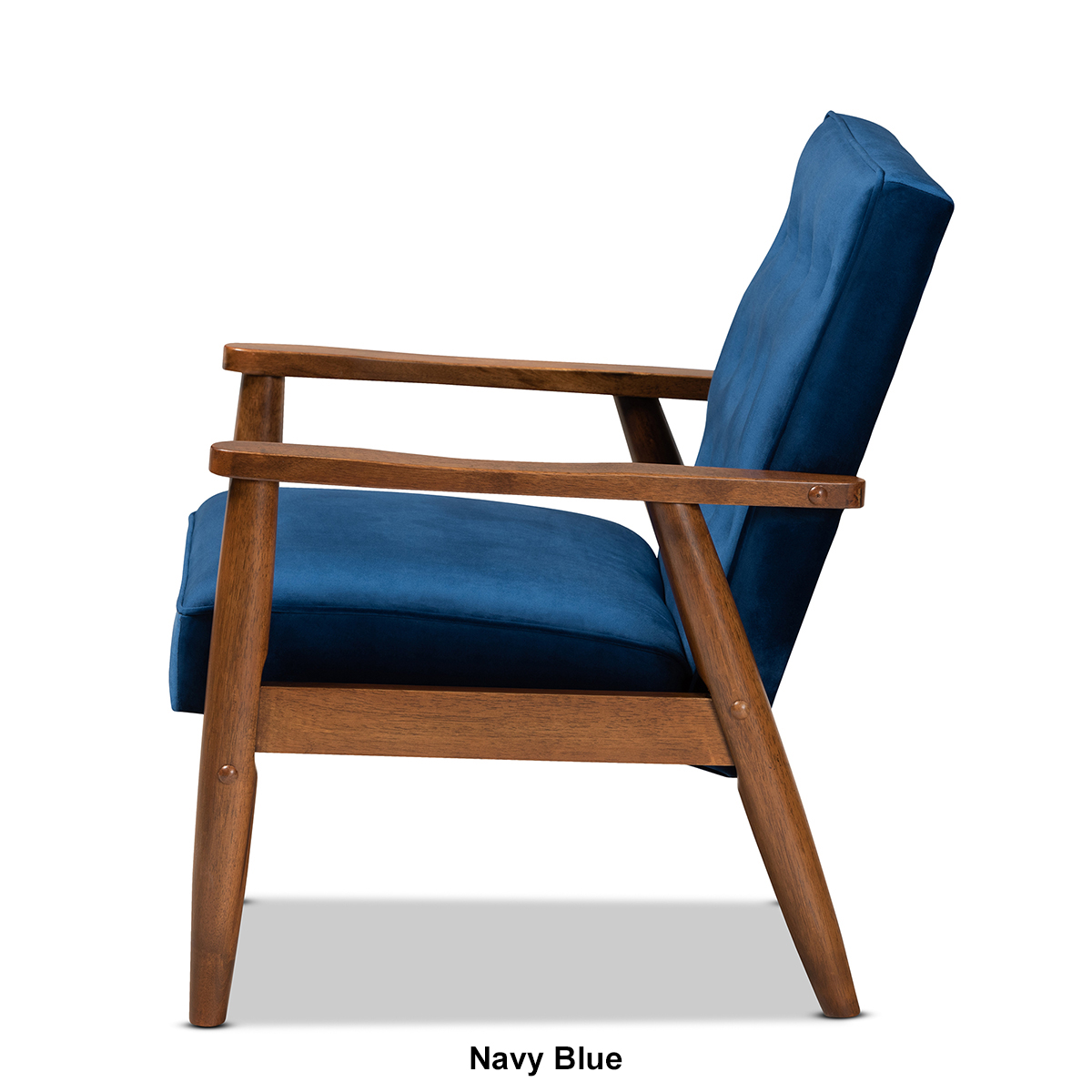 Baxton Studio Sorrento Wooden Lounge Chair