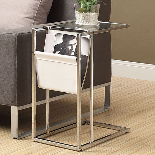 Monarch Specialties Accent Table/Magazine Holder