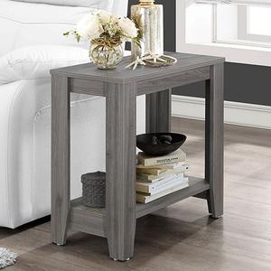 Monarch Specialties Accent Table - Grey
