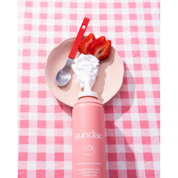 Sundae Strawberries & Cream Whipped Shower Foam alternate view