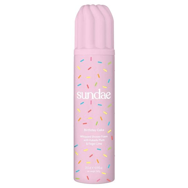 Sundae Birthday Cake Whipped Shower Foam